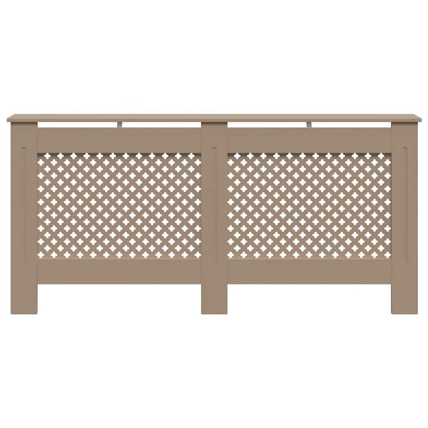vidaXL Radiator Cover 67.7"x7.5"x32.1" MDF