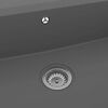 vidaXL Kitchen Sink Gray 79 x 50 x 31 cm Granite