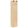 vidaXL Slim Storage Cabinet Sonoma Oak Engineered Wood Tall