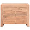 vidaXL Sideboard Teak Solid Teak Wood Medium Sideboard Rectangular