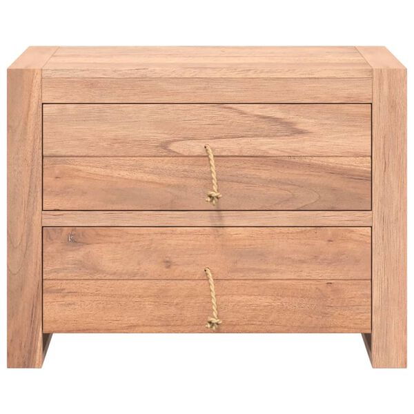 vidaXL Sideboard Teak Solid Teak Wood Medium Sideboard Rectangular