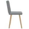 vidaXL Dining Chair Set of 2 Light Grey