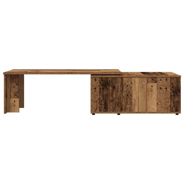 vidaXL Coffee Table Old wood Engineered wood 59.1 in Coffee Table
