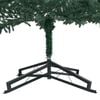 vidaXL Artificial Pre-lit Christmas Tree Green 196.85 in PVC
