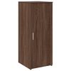 vidaXL Storage Cabinet Brown Oak Engineered wood Medium Storage Cabinet
