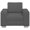 vidaXL Sofa Chair Dark Gray