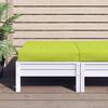 vidaXL Pallet Cushion Bright Green Oxford fabric (100% polyester)