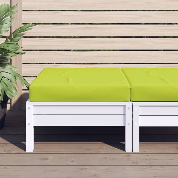 vidaXL Pallet Cushion Bright Green Oxford fabric (100% polyester)
