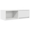 vidaXL TV Cabinet Set of 2 White Engineered wood 31.5 x 12.2 x 10.0 in
