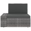 vidaXL Garden Lounge Set Gray