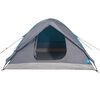 vidaXL Camping Tent Dome 3-Person Blue Waterproof