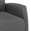 vidaXL Recliner Dark Gray Fabric
