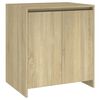vidaXL Sideboard Set of 2 Sonoma oak Engineered wood Medium Storage