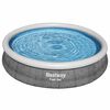 Bestway Swimming Pool Grey and White PVC Large Collapsible