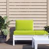 vidaXL Pallet Cushion Bright Green Oxford fabric (100% polyester) Standard