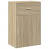 vidaXL Storage Cabinet Sonoma oak Engineered wood Medium Storage Cabinet