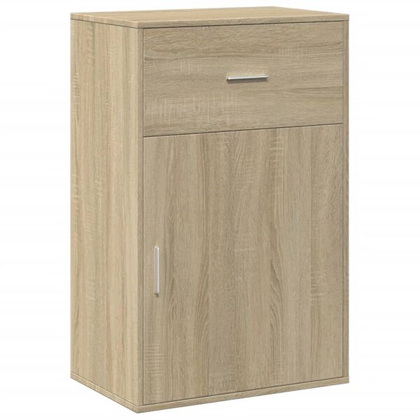vidaXL Storage Cabinet Sonoma oak Engineered wood Medium Storage Cabinet