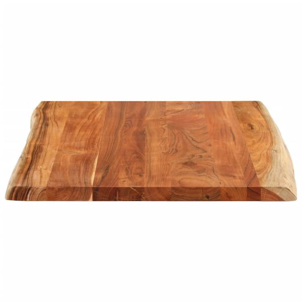 vidaXL Table Top 43.3"x31.5"x1.5" Rectangular&nbsp;Solid Wood Acacia Live Edge