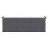 vidaXL Garden Bench Cushion Anthracite Oxford fabric (100% polyester)