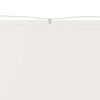 vidaXL Vertical Awning White Oxford fabric (100% polyester) Large