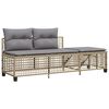 vidaXL Garden Sofa Set Mix Beige