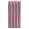 vidaXL Blackout Curtains 2 pcs Dark Pink 55.12 x 68.90 in Velvet