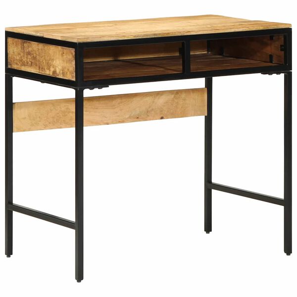 vidaXL Writing Desk Brown 31.5" x 19.7" x 29.5" solid mango wood