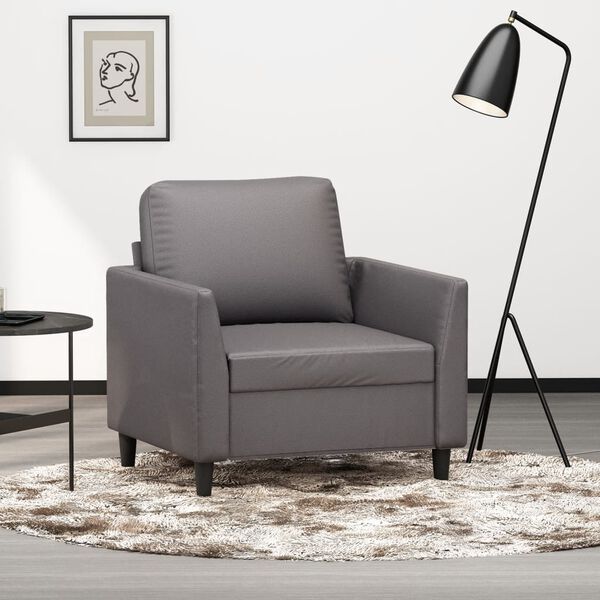 vidaXL Sofa Chair Grey