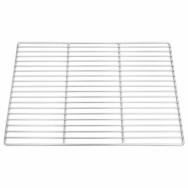 vidaXL Grill Grate Silver 19.69 x 13.78 in Stainless Steel