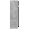 vidaXL Mirror Cabinet Concrete Grey Engineered Wood and Glass Medium