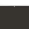 vidaXL Vertical Awning Gray Oxford fabric (100% polyester) Extra Long