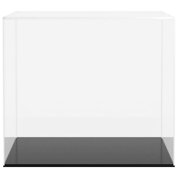 vidaXL Display Box Transparent 15.7x14.2x13.8" Acrylic