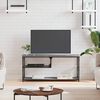 vidaXL TV Cabinet Grey Sonoma Engineered Wood, Steel 40.6 x 15.0 x 18.3 in