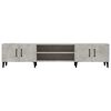 vidaXL TV Cabinet Concrete Grey Engineered wood Large TV Cabinet