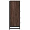 vidaXL Bathroom Cabinet Brown Oak Engineered Wood Bathroom Cabinet