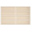 vidaXL Wooden Collector's Display Case Plywood and PET Medium