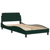 vidaXL Bed Frame Dark green
