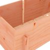 vidaXL Garden Raised Bed Brown Solid Douglas Fir Wood Medium Durable