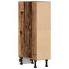 vidaXL Bottom Cabinet Old wood Engineered wood 7.9 x 17.5 x 32.1 in
