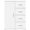 vidaXL Sideboard White Engineered wood Medium Sideboard Rectangular