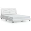 vidaXL Bed Frame White