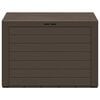 vidaXL Storage Box Brown Polypropylene 30.7 x 17.3 x 21.7 in Storage Box
