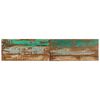 vidaXL Bench Multicolor Solid reclaimed wood and powder-coated iron
