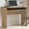 vidaXL Desk Artisan oak Engineered wood 35.4 in x 19.7 in x 29.1 in Desk