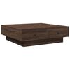 vidaXL Coffee Table Brown oak Engineered wood, metal