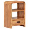 vidaXL Bedside Table Honey Solid Acacia Wood Medium