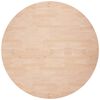 vidaXL Table Top Medium Brown Solid Oak Wood 27.6 in Diameter Durable