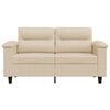 vidaXL 2-seater Sofa Cream