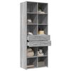 vidaXL Highboard Grey sonoma Engineered wood Tall Highboard