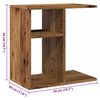 vidaXL Side Table Vintage wood Engineered wood Compact Side Table